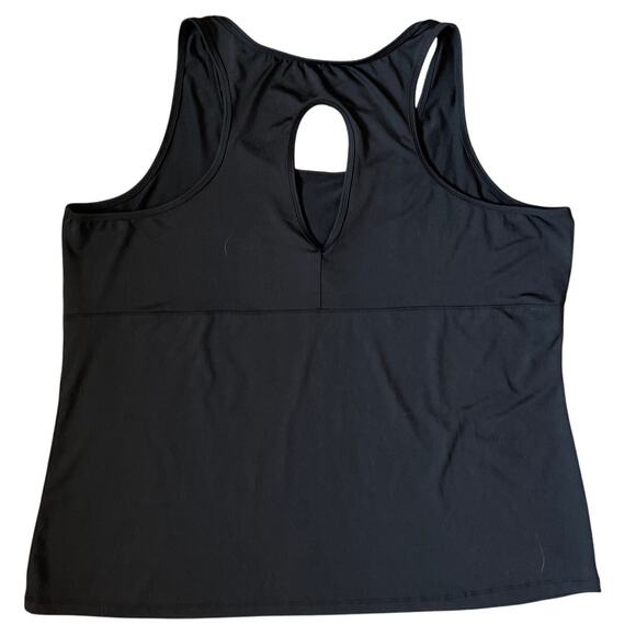 Run Disney Plus All Black Stretch Racerback Active Tank Size 3XL - Picture 2 of 8